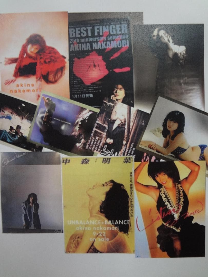 中森明菜ポスター    10枚セット●　入手困難非売品ポスター