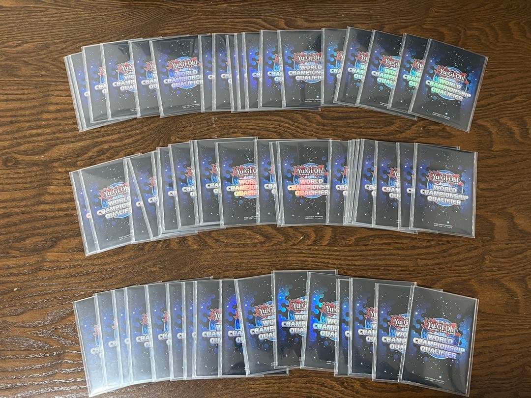 【引退品】遊戯王WCQスリーブ55枚 ＆ ヴェルズデッキ（3重スリーブ保護）