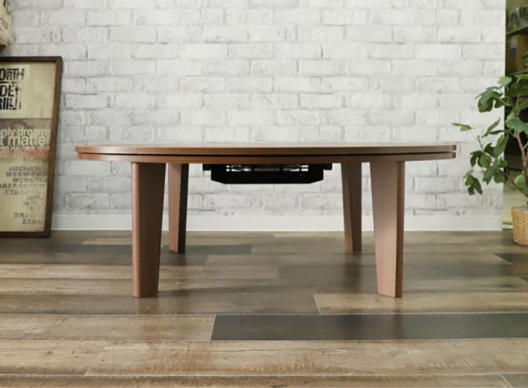 楕円形こたつ テーブル 幅105 北欧 かわいい 可愛い おしゃれ