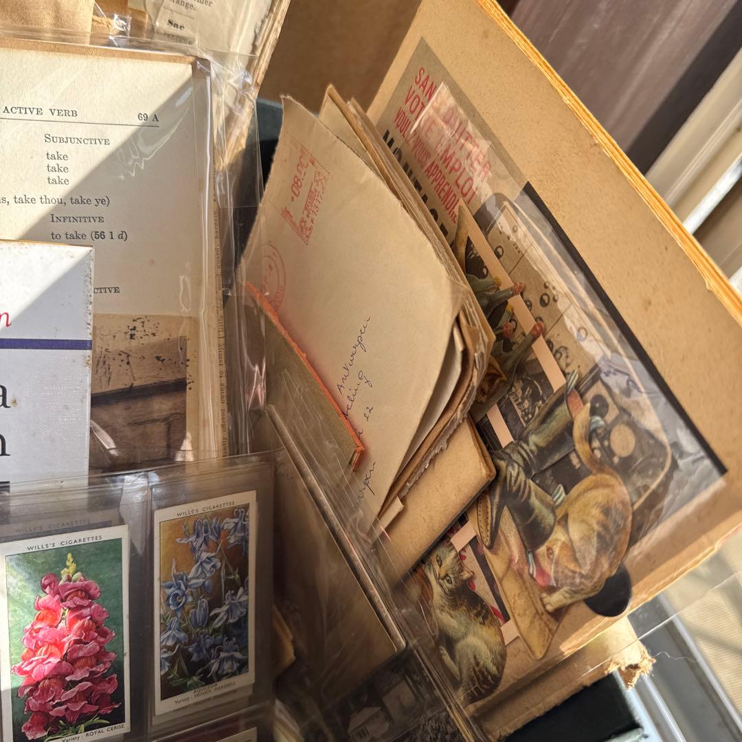 【超大容量】ヴィンテージ紙もの３キロ分