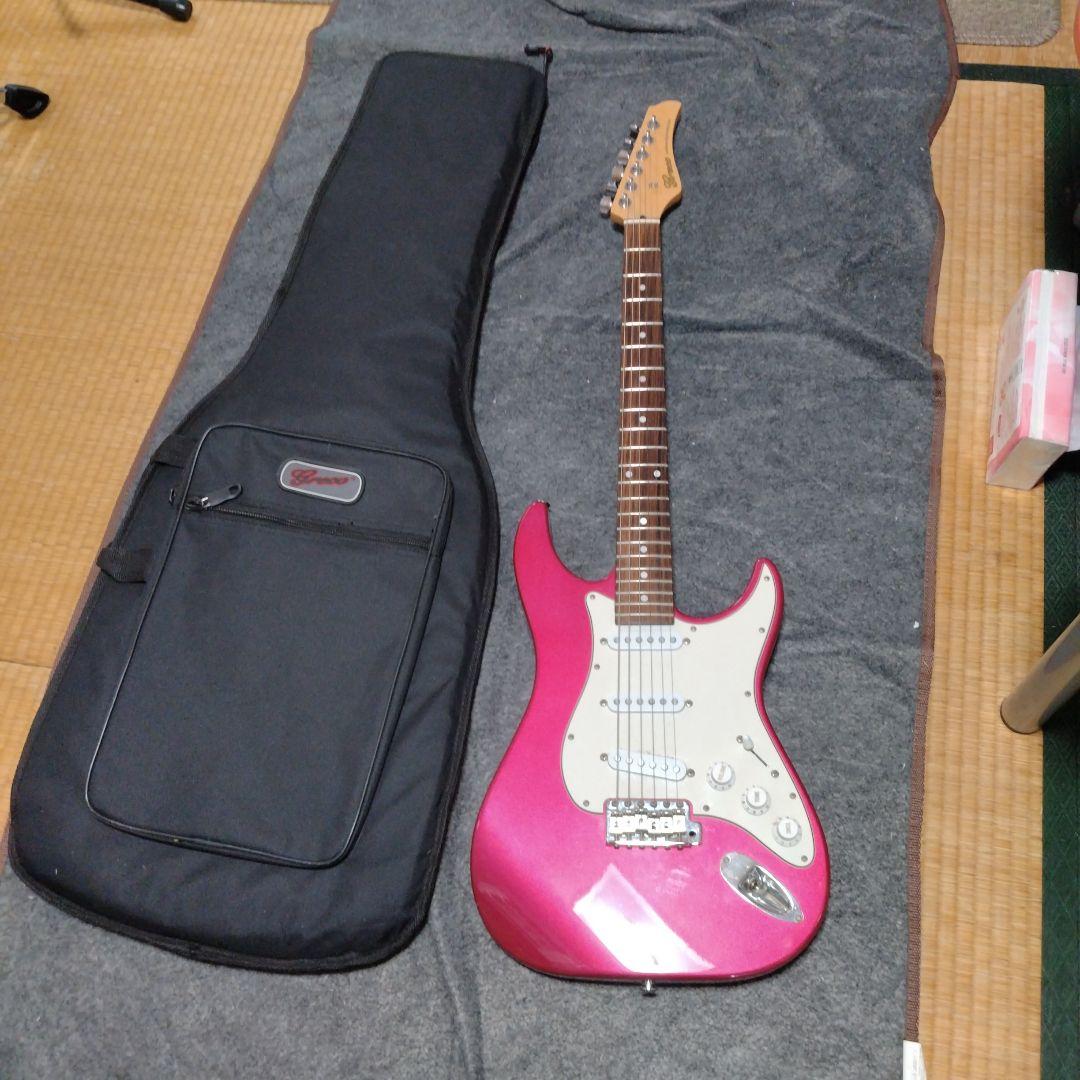 最終価格 日本製Greco WS‐STD PPK/R ピンク エレキギター