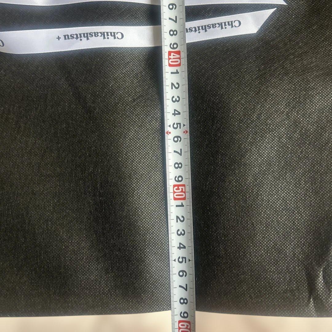 Chikashitsu + ショップ袋 ホワイト　 リボン等