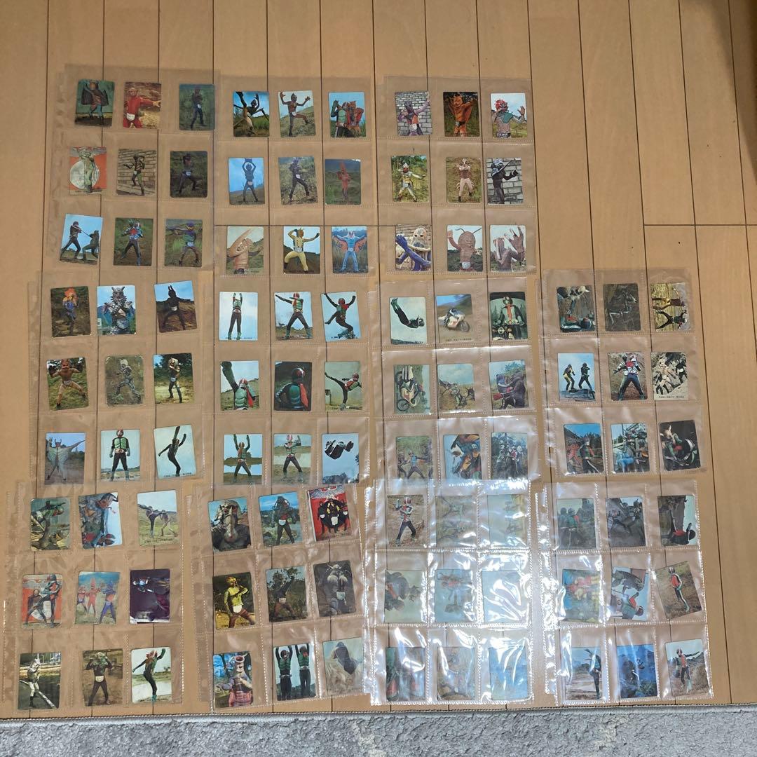 市*豊様 昭和レトロ★旧カルビー仮面ライダーカード★ 1番〜99番まで連番