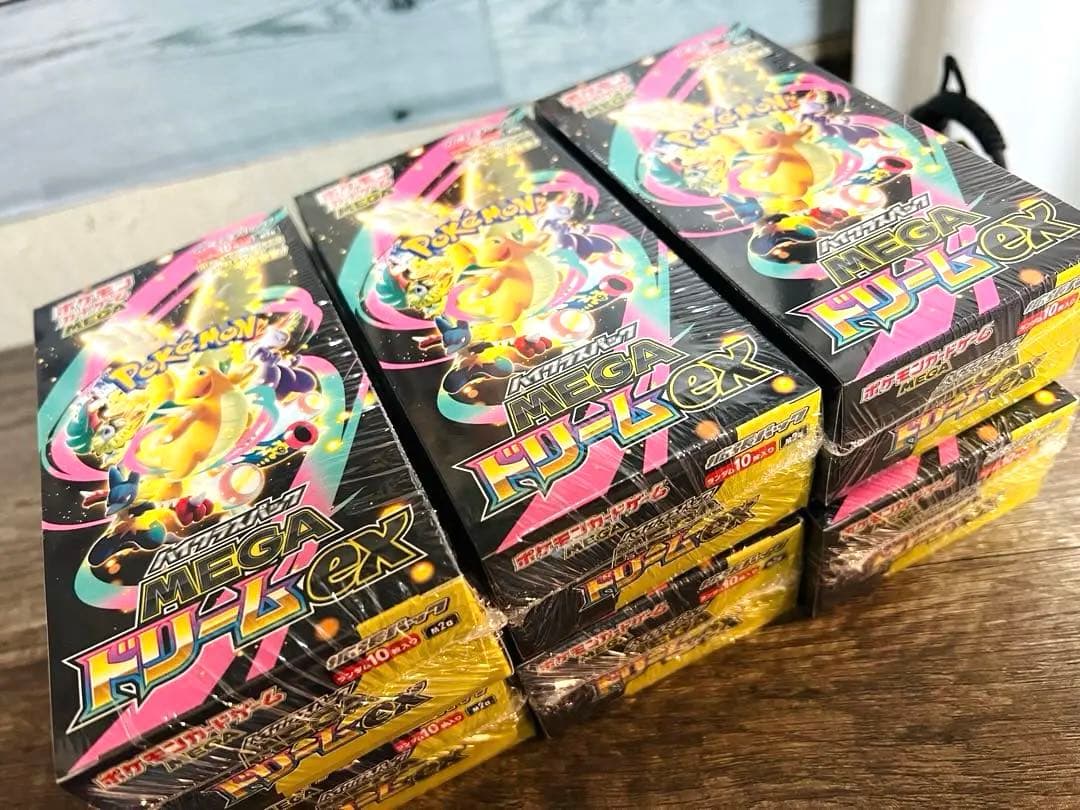 ポケモンカードゲーム Mega ドリームEX 6箱セット