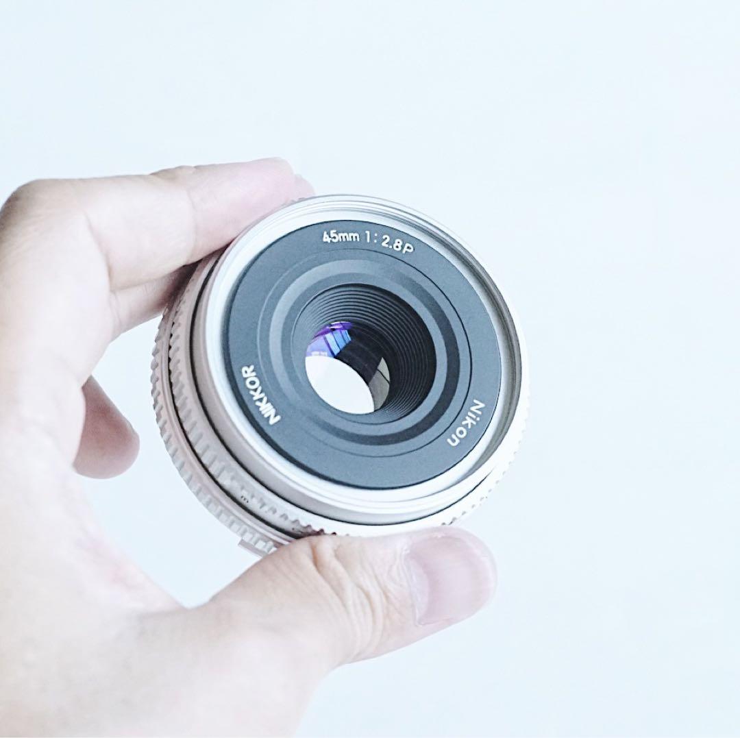 ニコン Ai-S NIKKOR 45mm F2.8 P シルバー