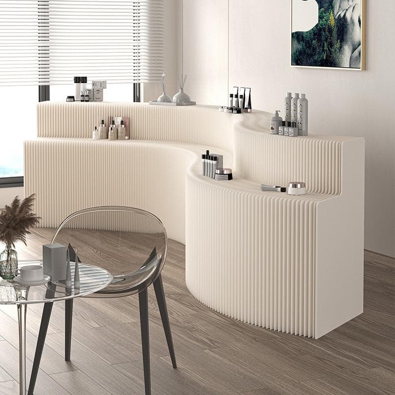 ディスプレイラック 二層式展示台 店舗用品 陳列台長さ2-3ｍ高さ73㎝折り畳み