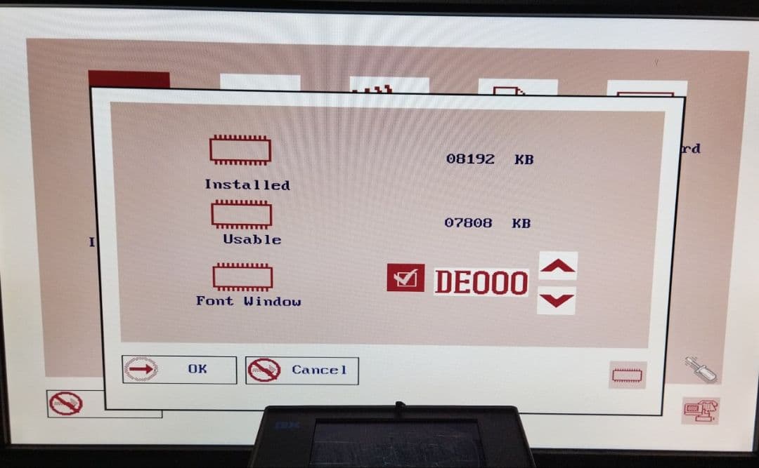 JUNK IBM palmtop PC110 ウルトラマンPC ポトリ付き