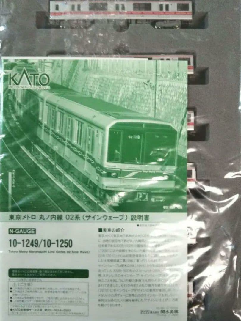 Nゲージ KATO 丸ノ内線 02系 サインウェーブ