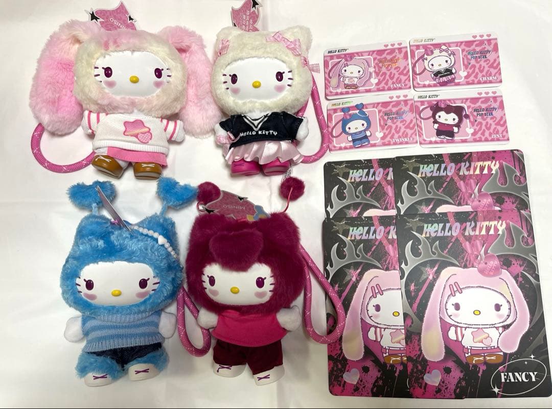 サンリオ ハローキティ MINISO POP STAR ぬいぐるみ マスコット