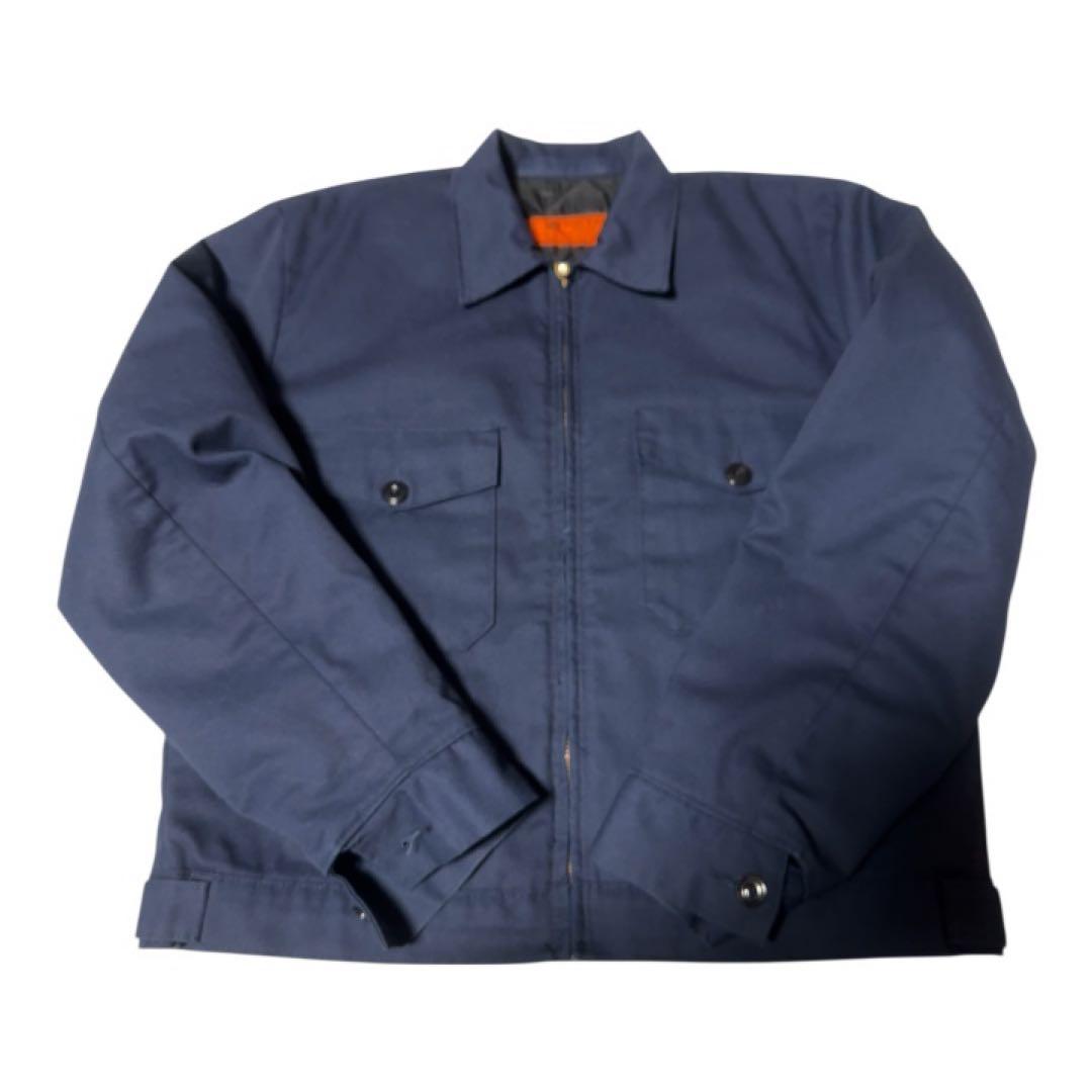 【USA製】RED KAP（レッドキャップ）裏地キルティングワークジャケットM