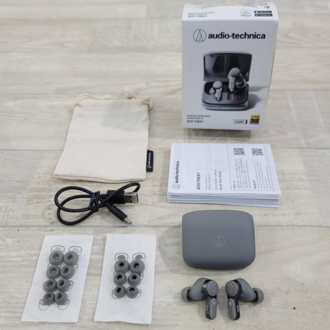 【美品】オーディオテクニカ ATH-TWX7 ワイヤレスイヤホン