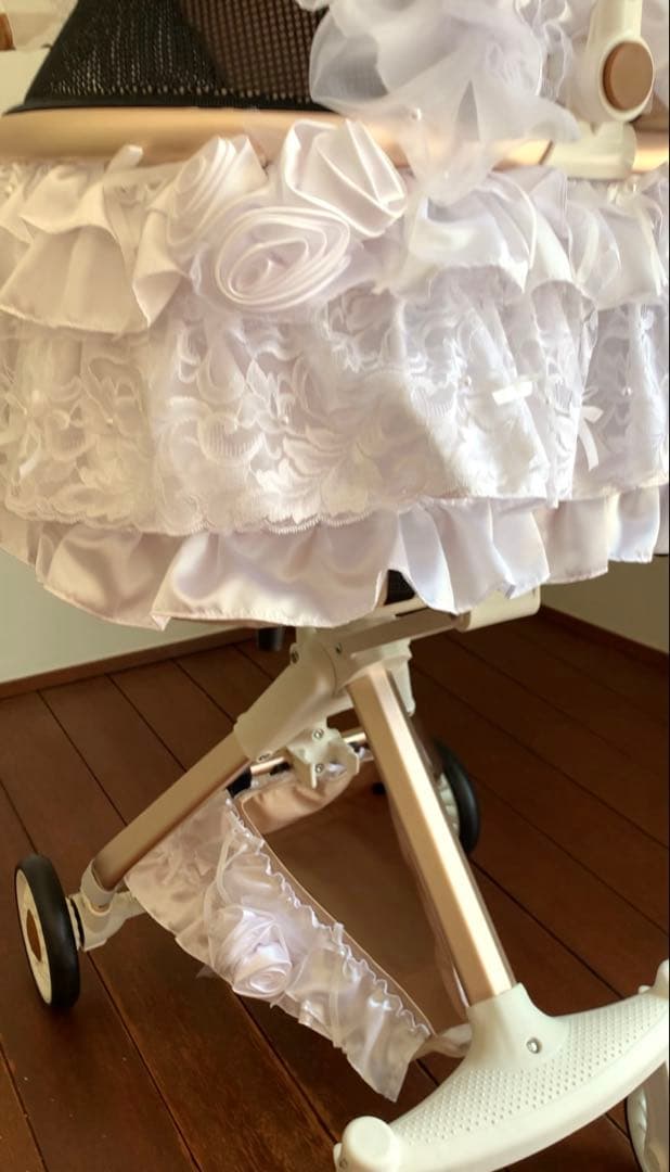 【限定1点】完全一点物 ラグジュアリー ドッグカート