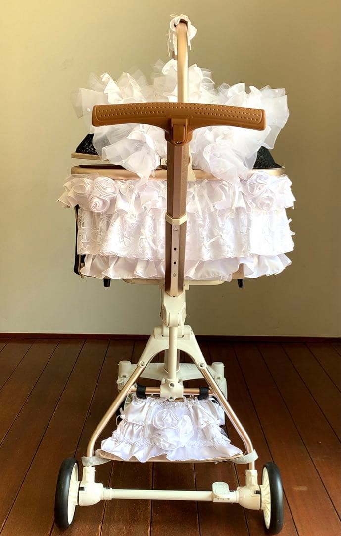 【限定1点】完全一点物 ラグジュアリー ドッグカート