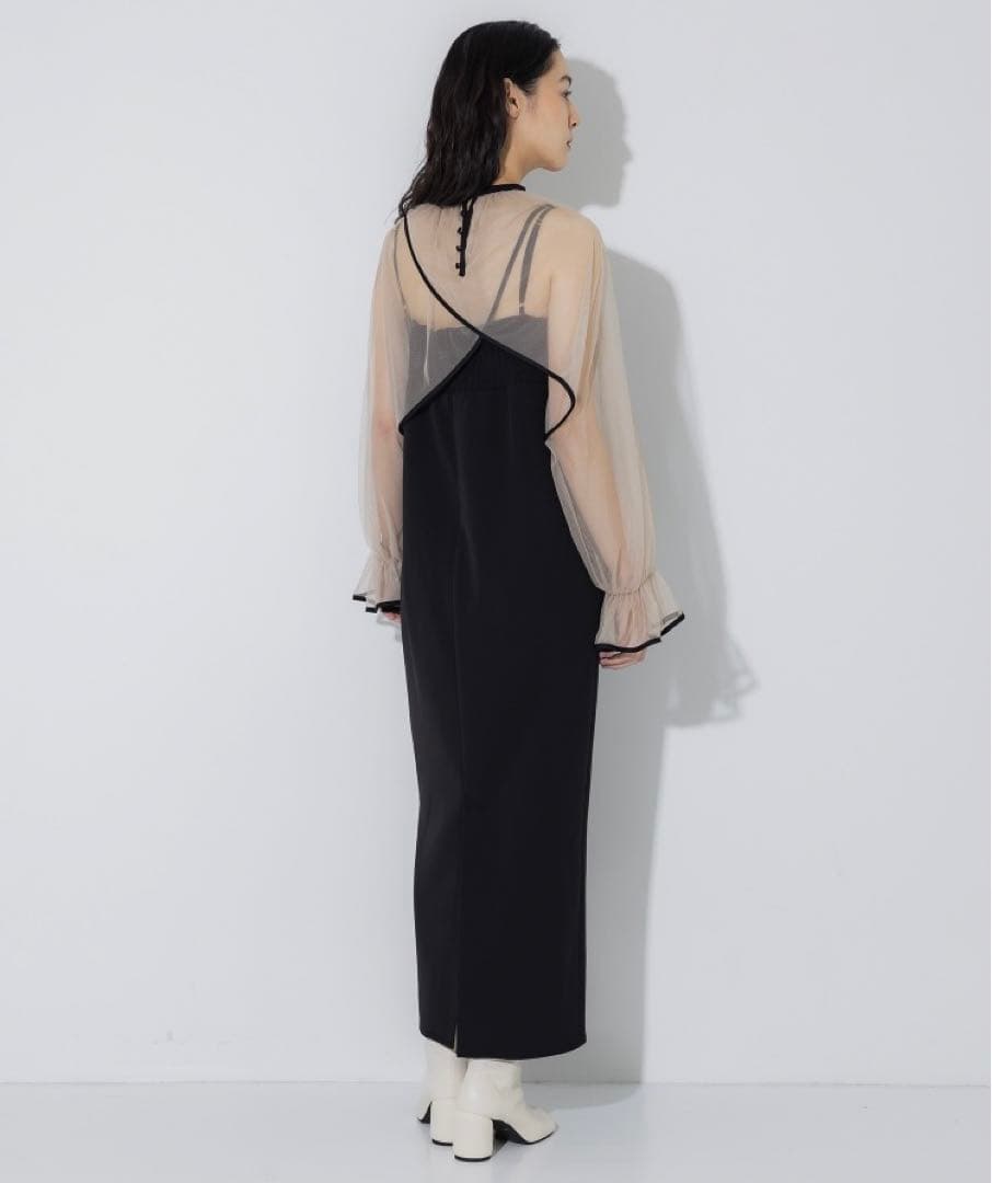 Ameri／MANY WAY AIRY VEIL DRESS