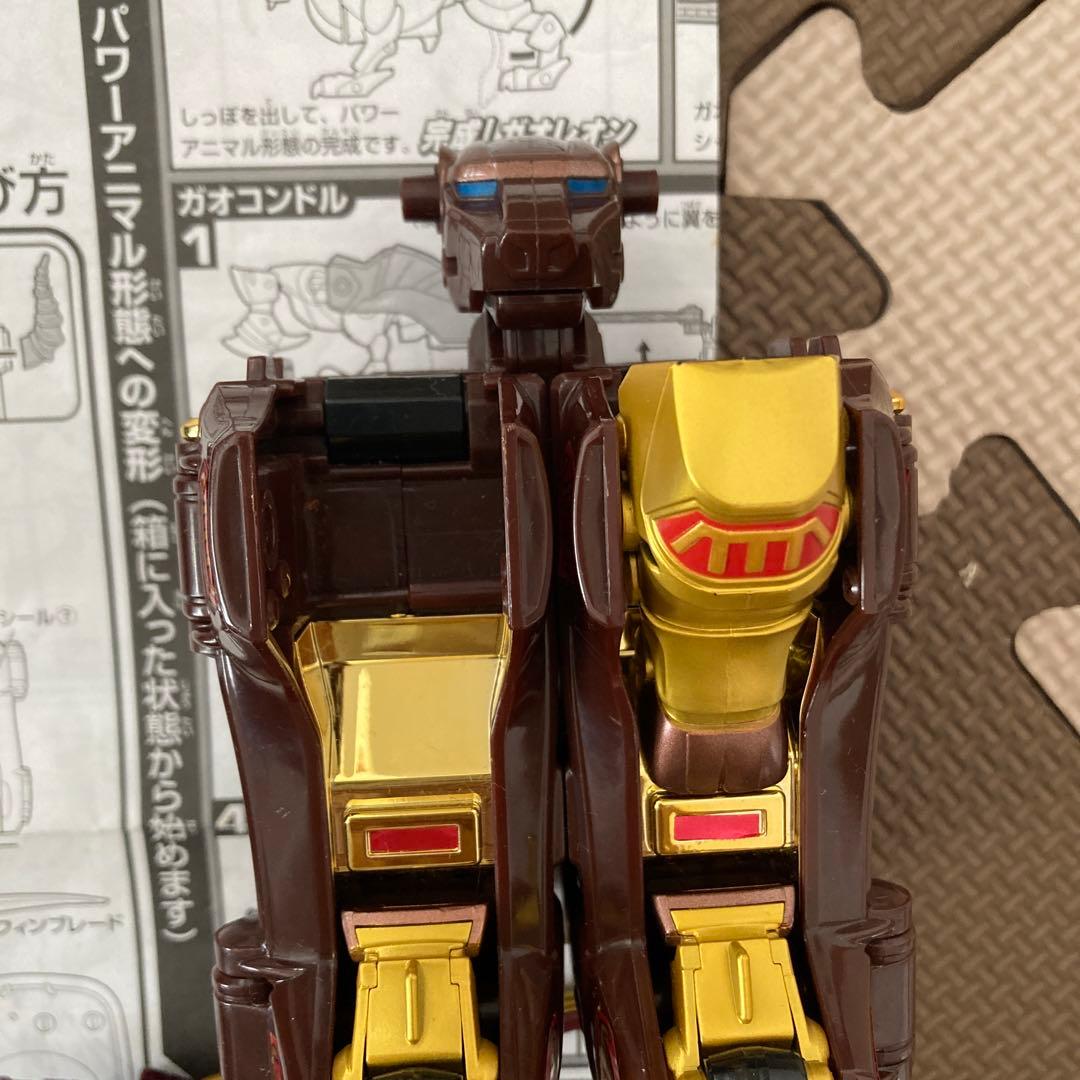 DX 超合金　百獣合体　ガオゴッド　説明書付き