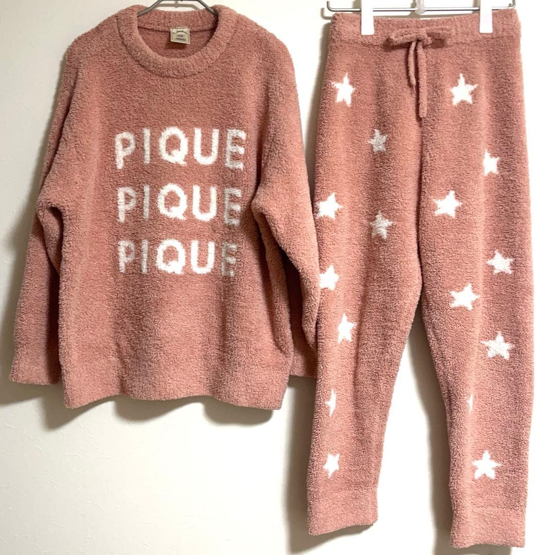 ジェラートピケ　星柄　セットアップ