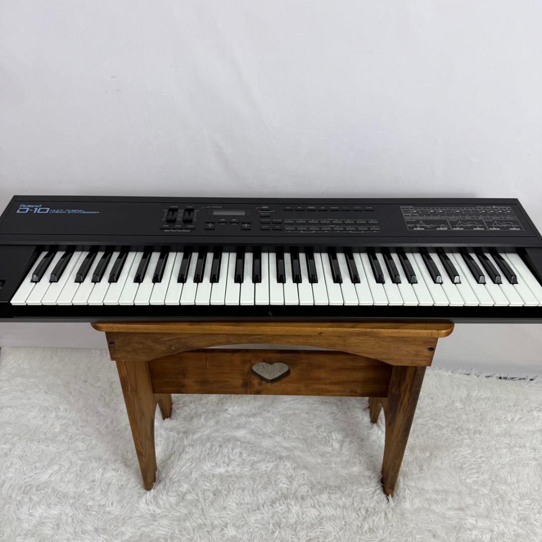 【動作OK】Roland D-10 デジタルシンセサイザー D-50兄弟機