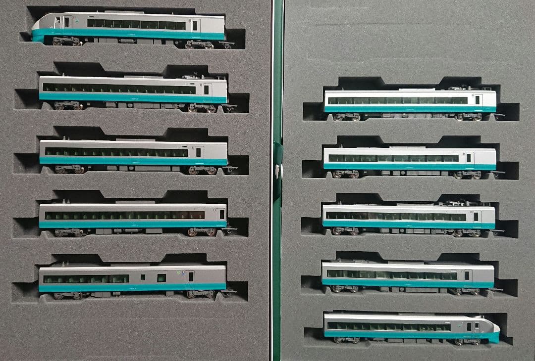 Nゲージ KATO E657系 E653系リバイバルカラー 緑