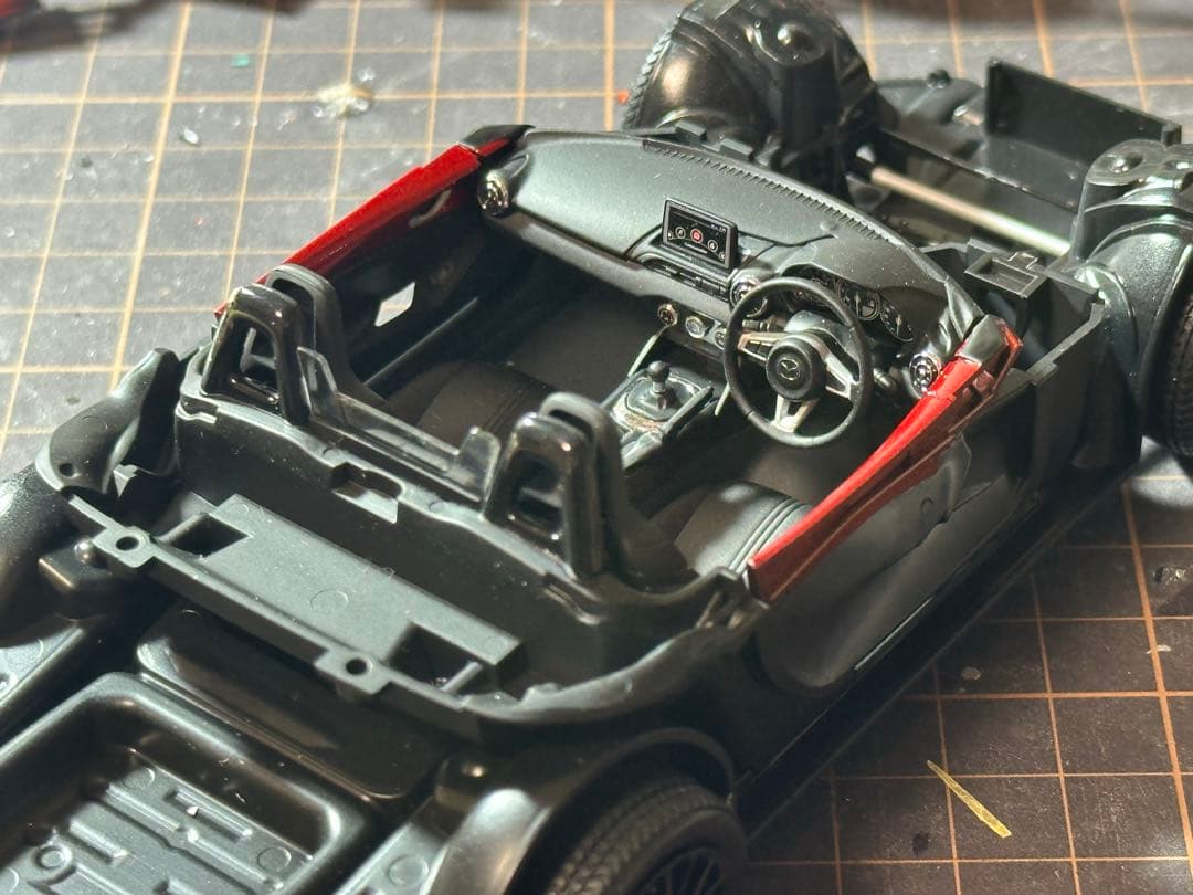 【完成品】タミヤ 1/24 マツダ ロードスターRF