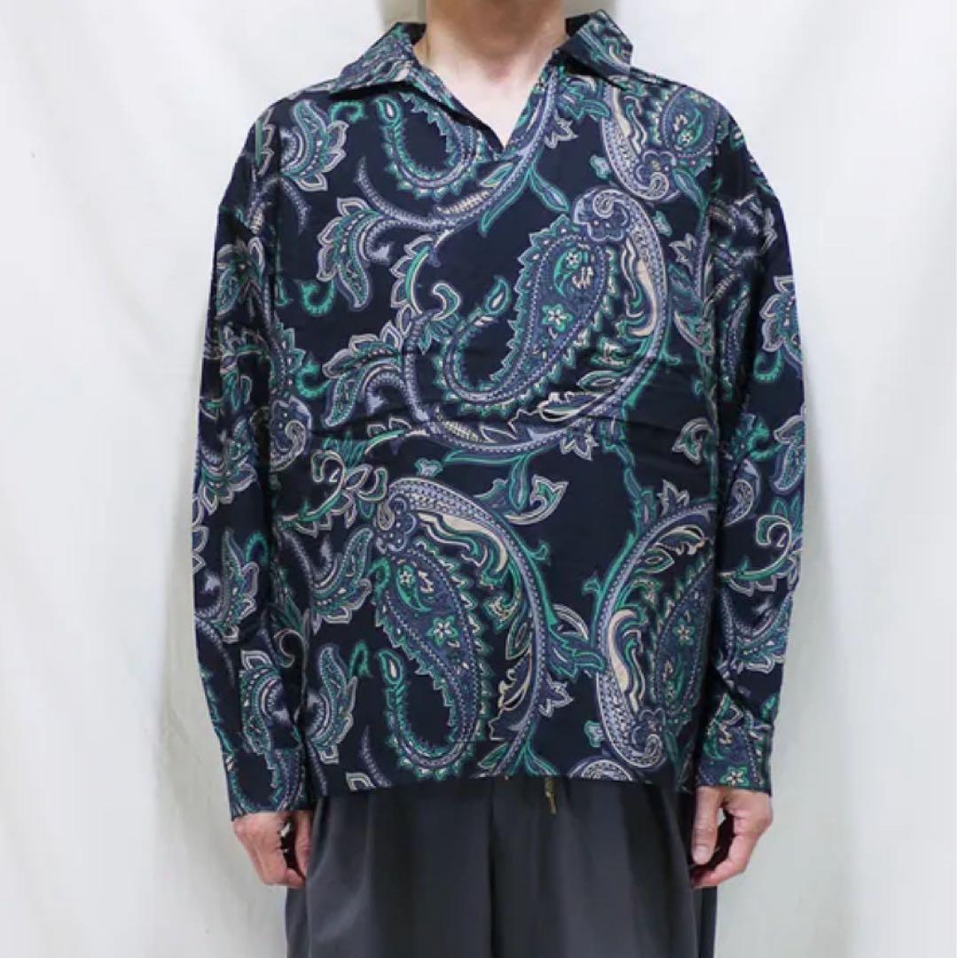 専用品tightbooth PAISLEY L/S OPEN SHIRT 新品L