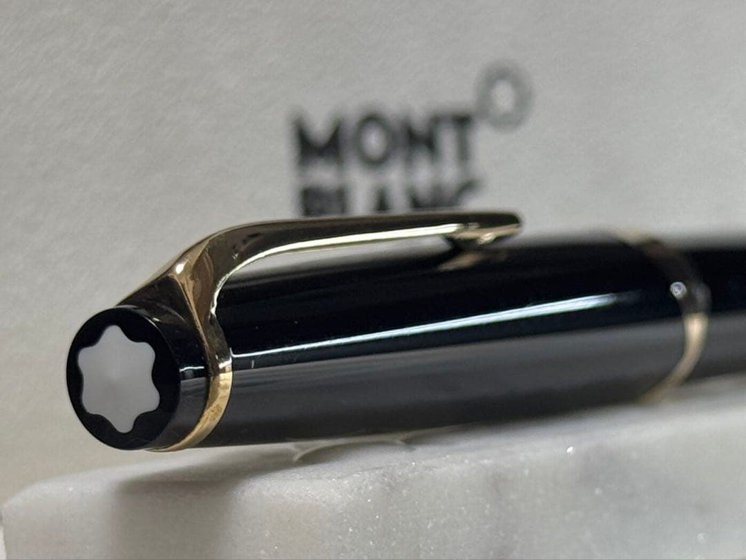 【美品】モンブラン万年筆 No12 1960s ブラック F 18K