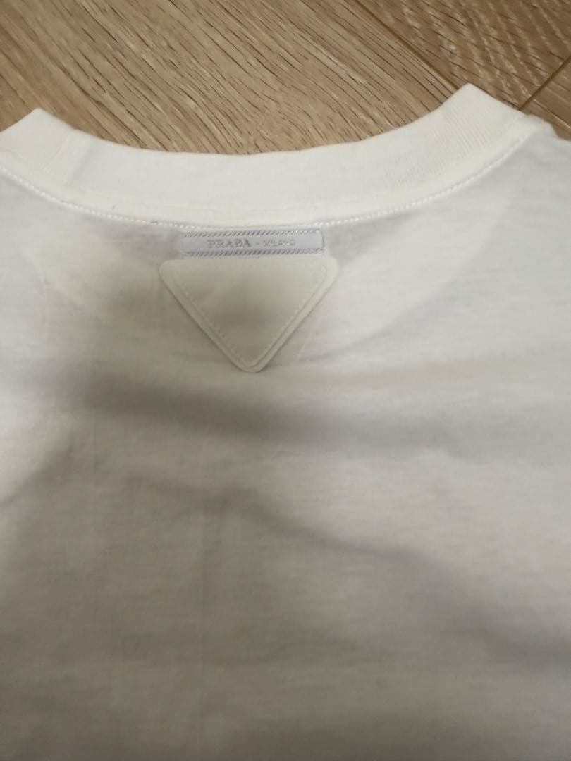 2枚まとめてPRADA ホワイト Tシャツ　パックT
