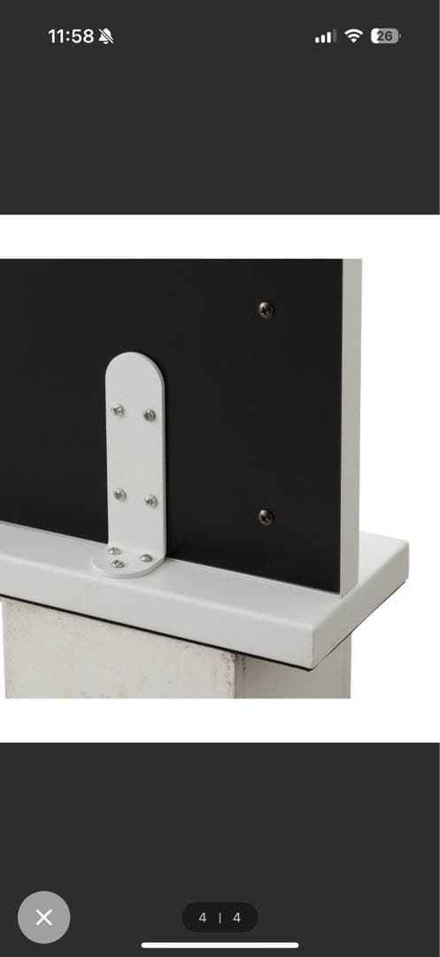 Francfranc エルドラド ハリウッドミラー ホワイト