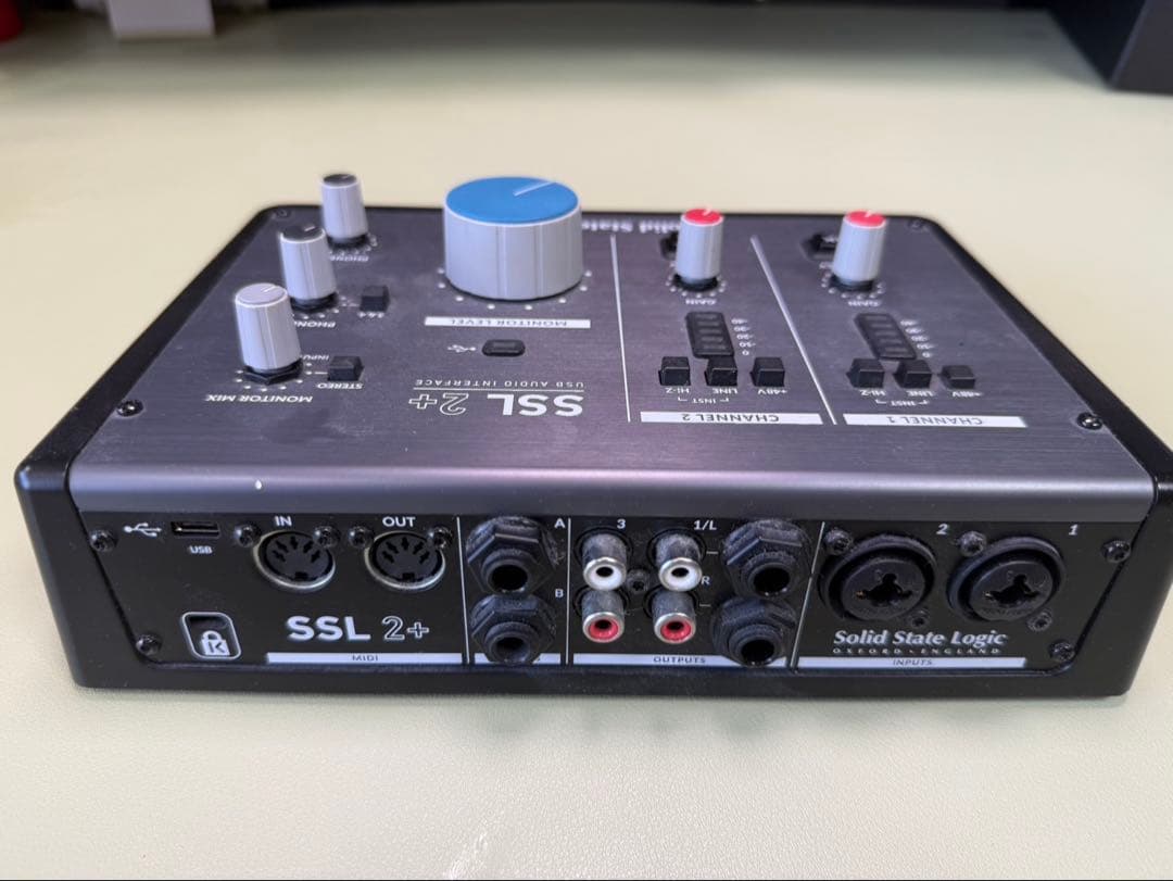 Solid State Logic SSL2+ オーディオインターフェース 箱付