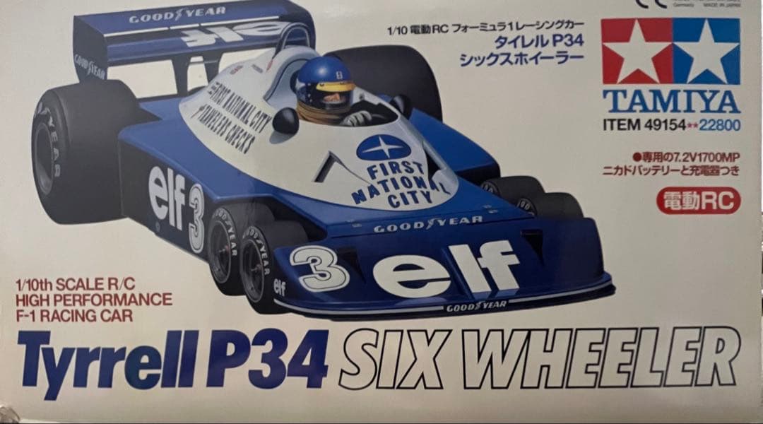 ホビーラジコン Tyrrell P34 SIX WHEELER 49154