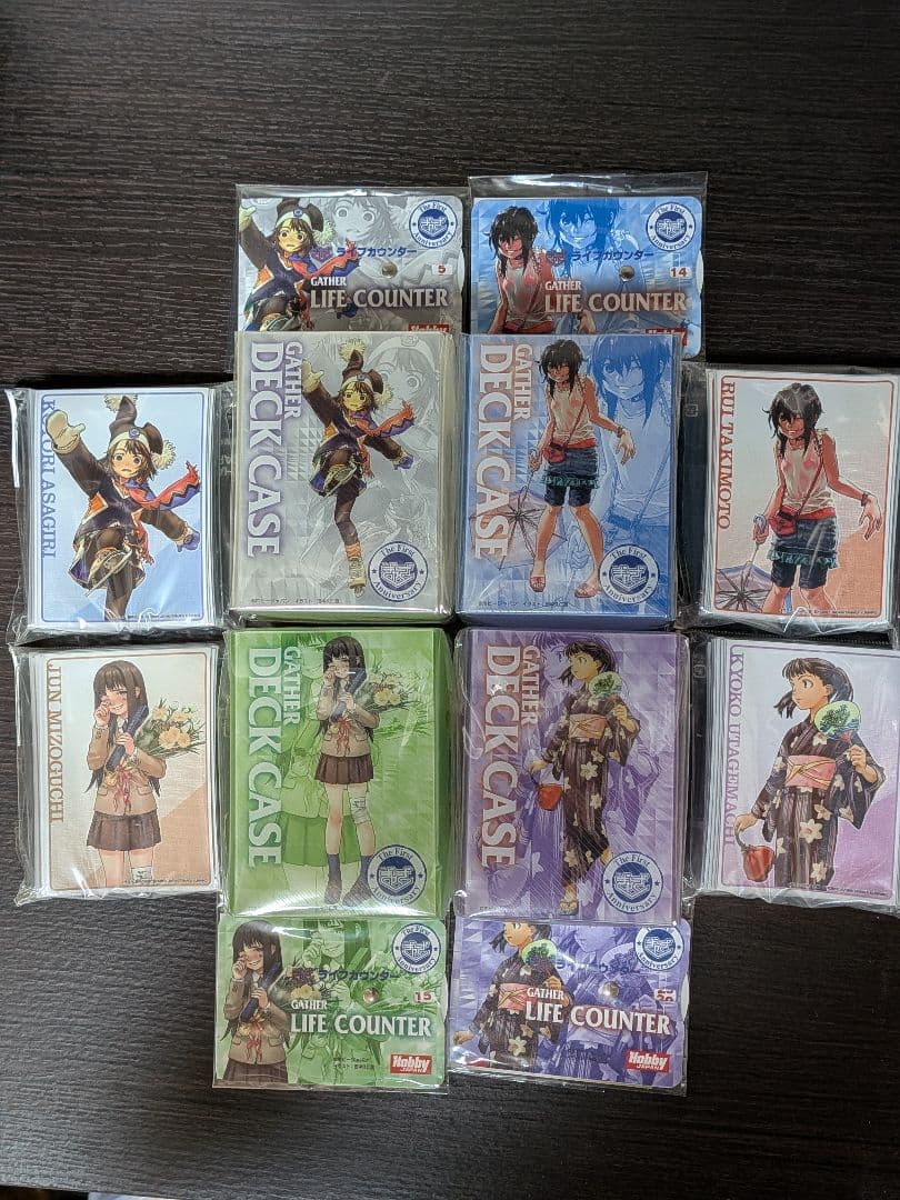 ぎゃざガール デッキケース ライフカウンター スリーブ MTG