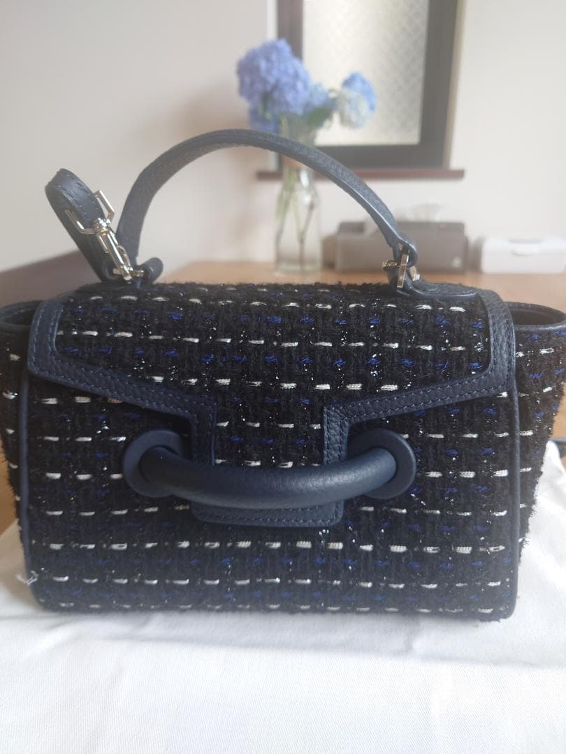 値下げ！VASIC 編み込みデザイン ハンドバッグ