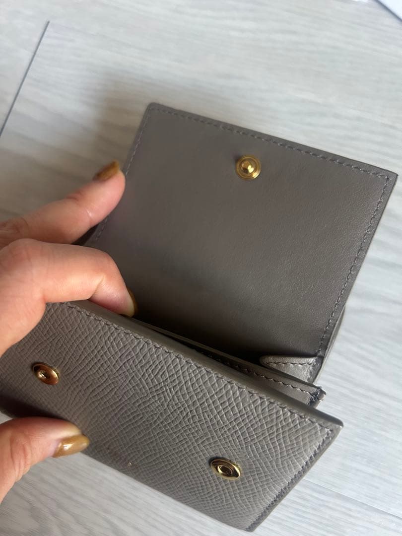 状態◎！CELINE セリーヌ レザーウォレット 箱・保存袋・レシート付 正規品