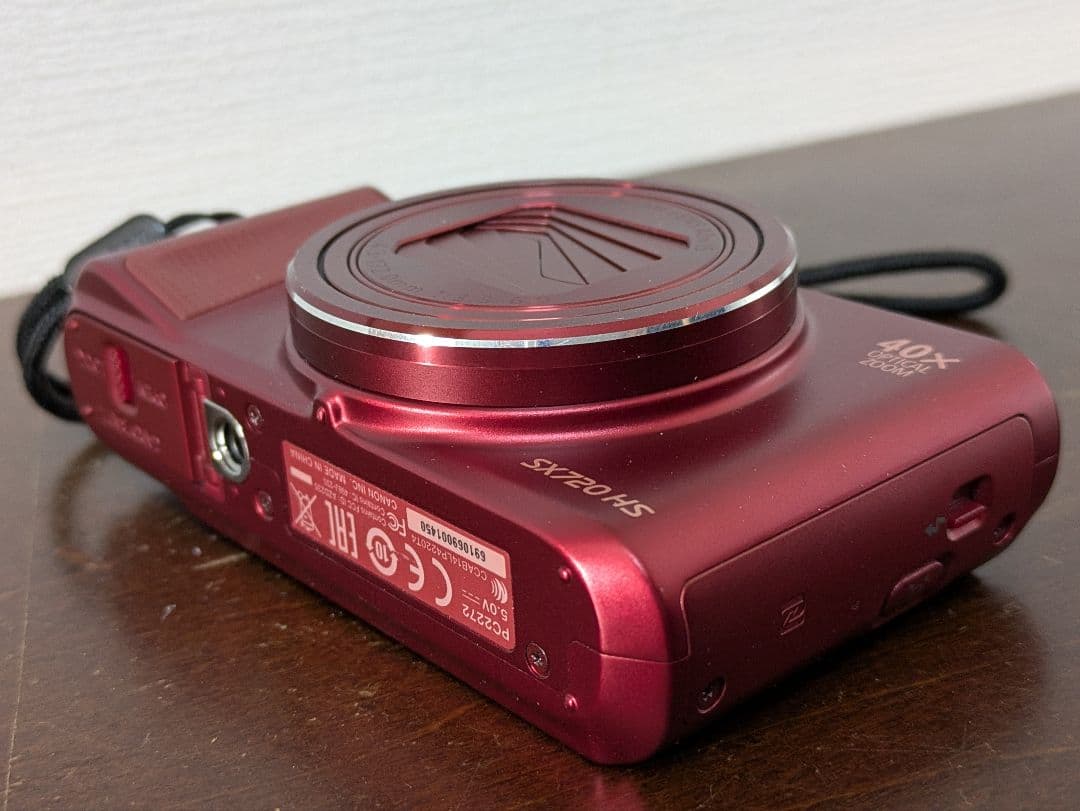 Canon SX720 HS レッド 20.3MP 40倍ズーム