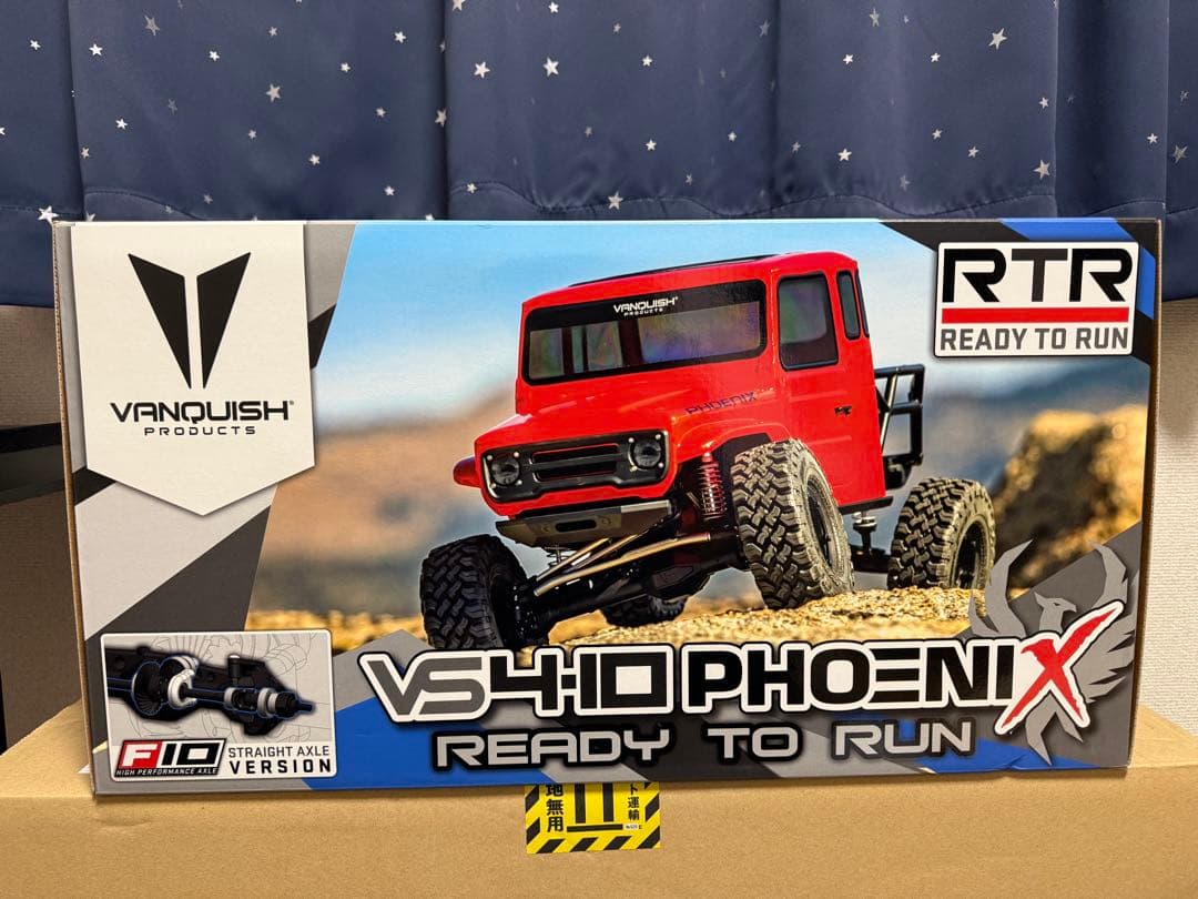 新品未開封品 VANQUISH PRODUCTS　VS4-10 RTR OP付き