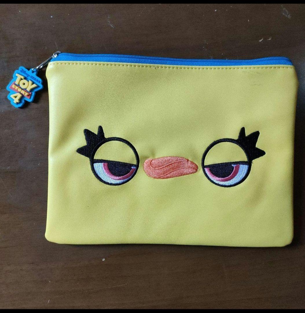 ダッキー&バニー ポーチ アイマスク 非売品 トイストーリー 4 ディズニー