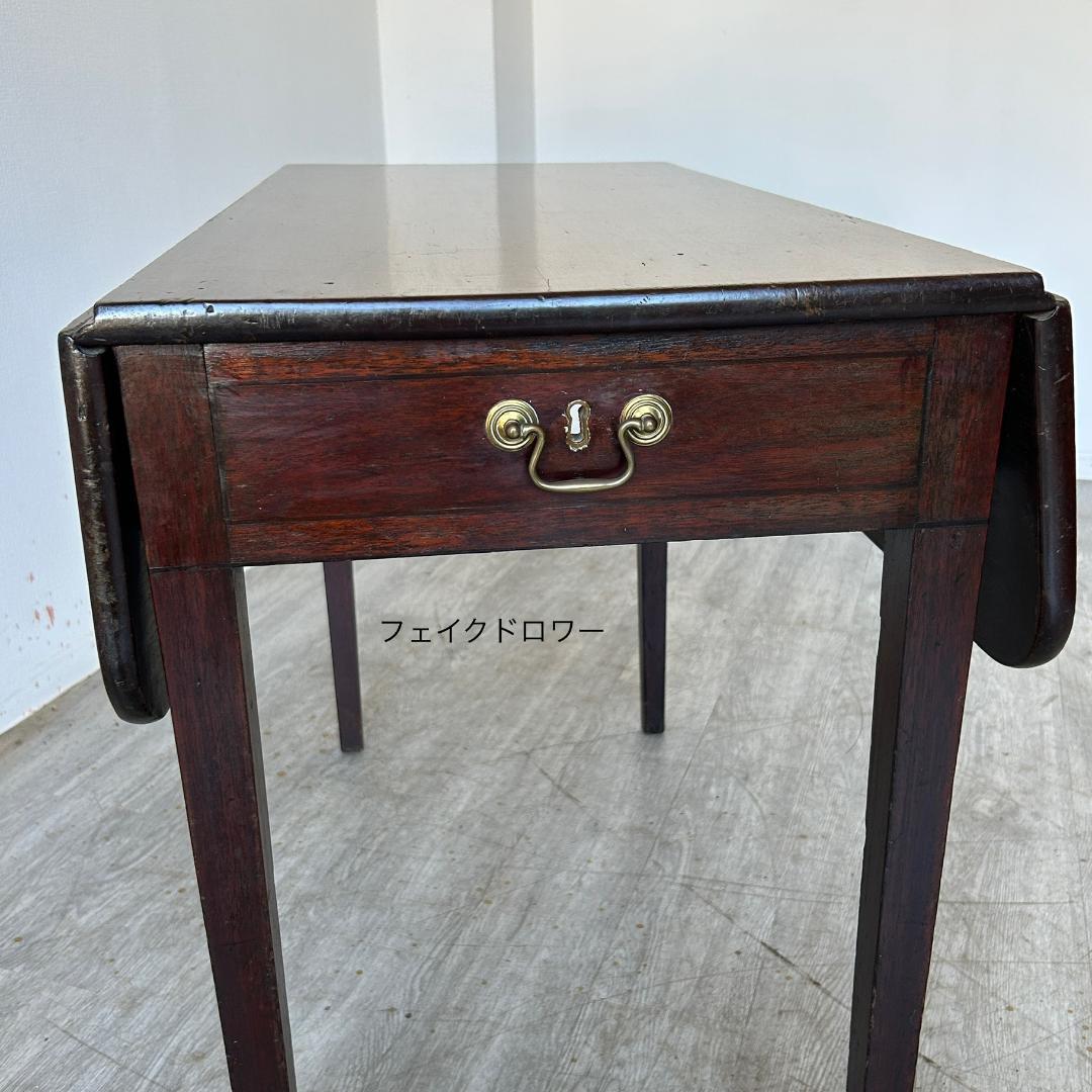 イギリス アンティーク家具 フリップトップテーブル 1930年頃 738A