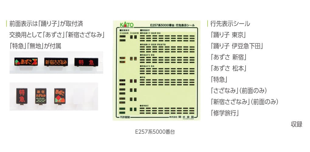 KATO 10-1883 E257系 5000番台 9両セット
