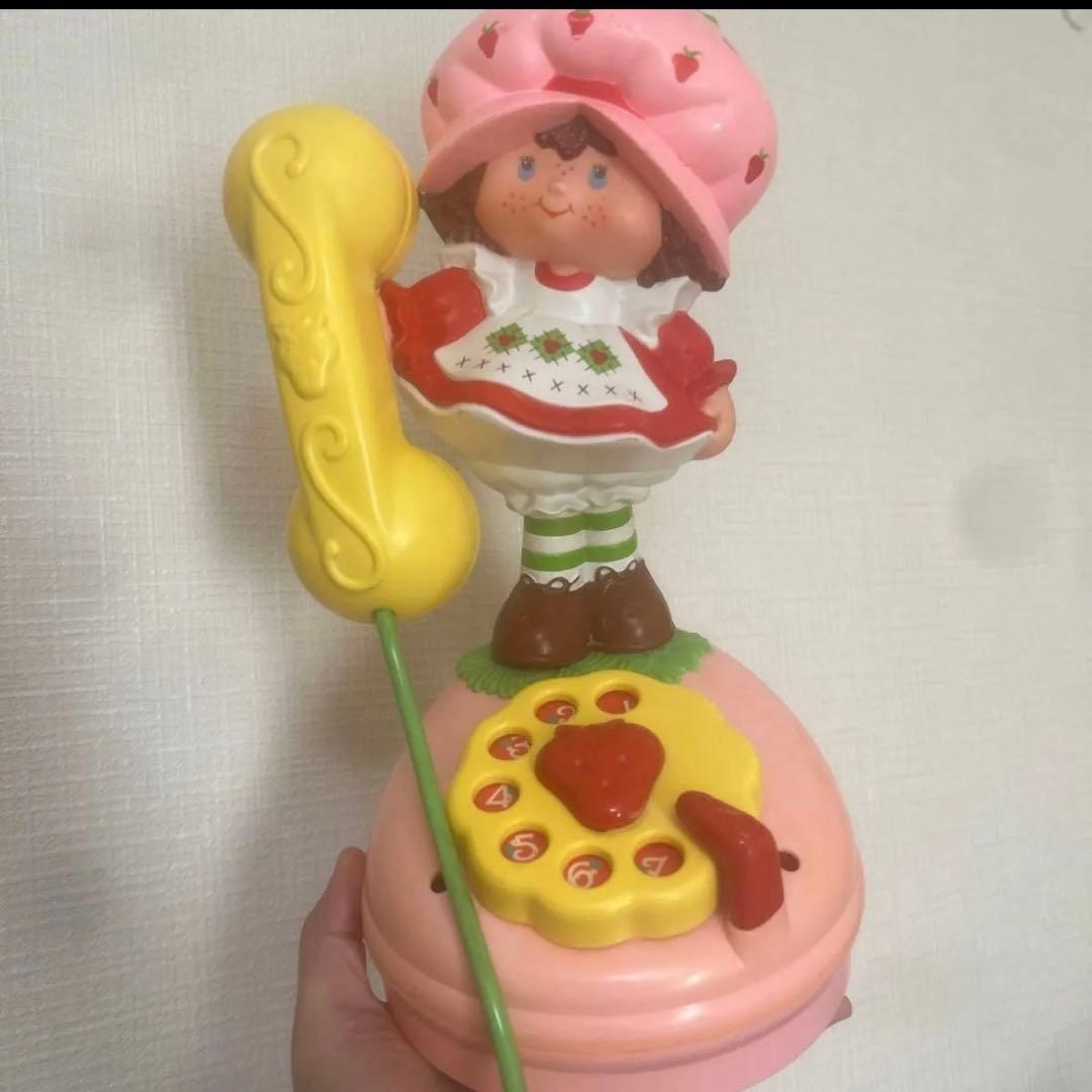 ストロベリーショートケーキ　昭和　ヴィンテージ　当時物　アメトイ　インテリア