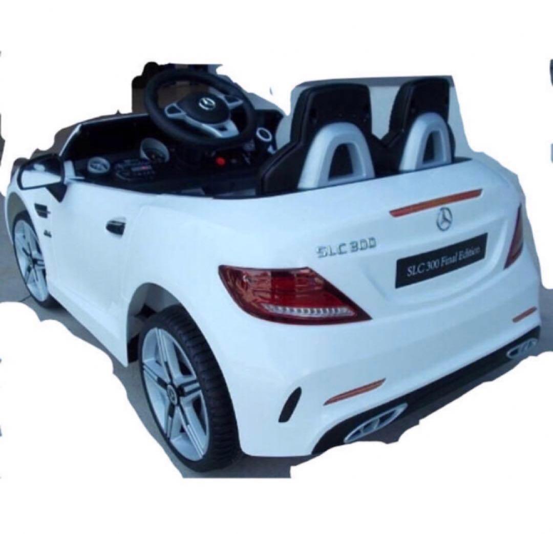 乗用ラジコン　ベンツ　SLC　白　完成車