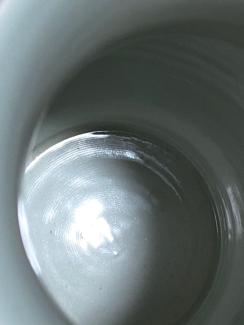 ♦中国古陶磁 鑑定済 大清乾隆年製銘 100年〜130年前 青花尊形瓶 古美術品