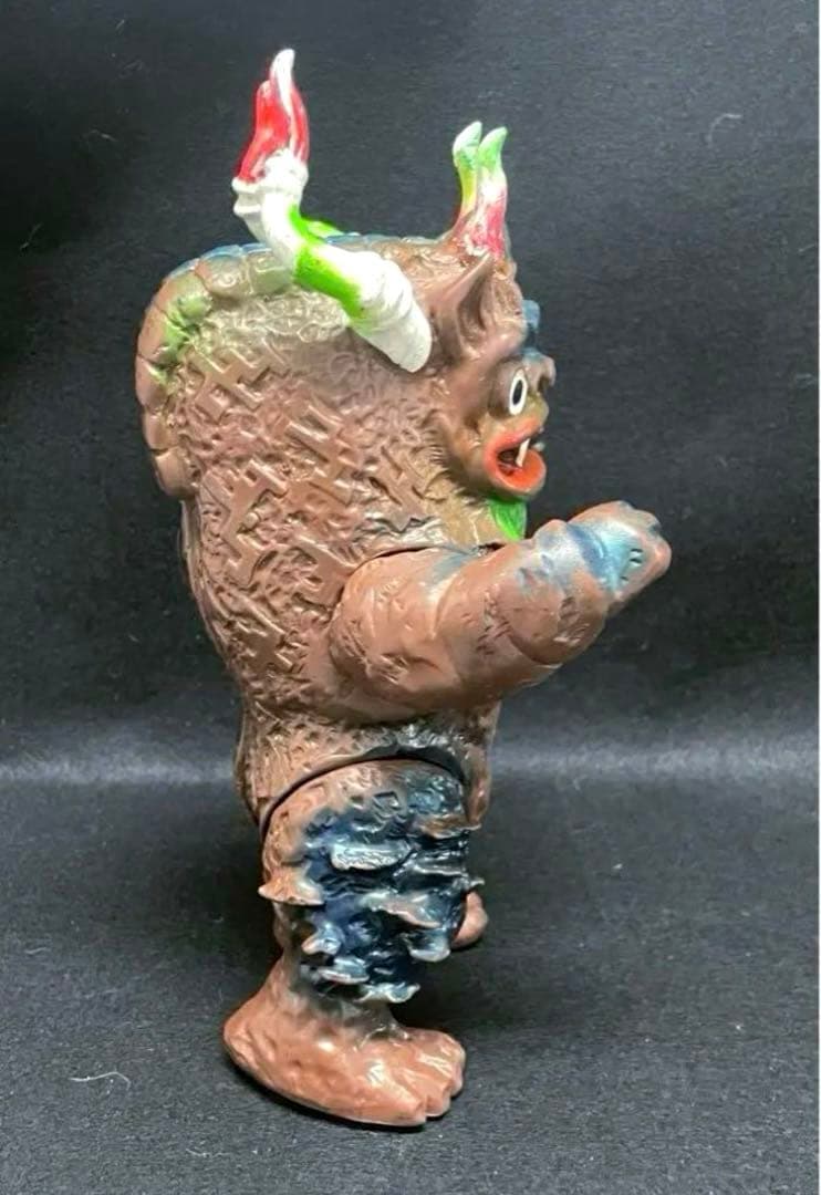 【昭和当時物】■ マルサン ミクラス ソフビ / カプセル怪獣 ウルトラセブン