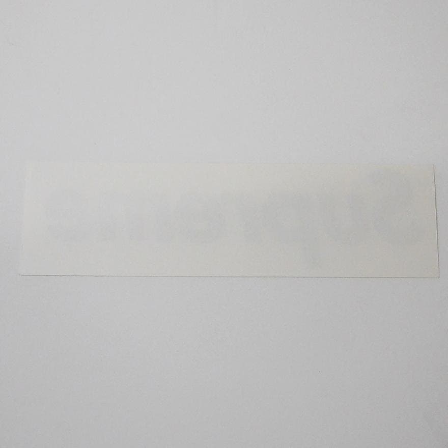 Supreme ダイカット ボックスロゴ ステッカー ゴールド