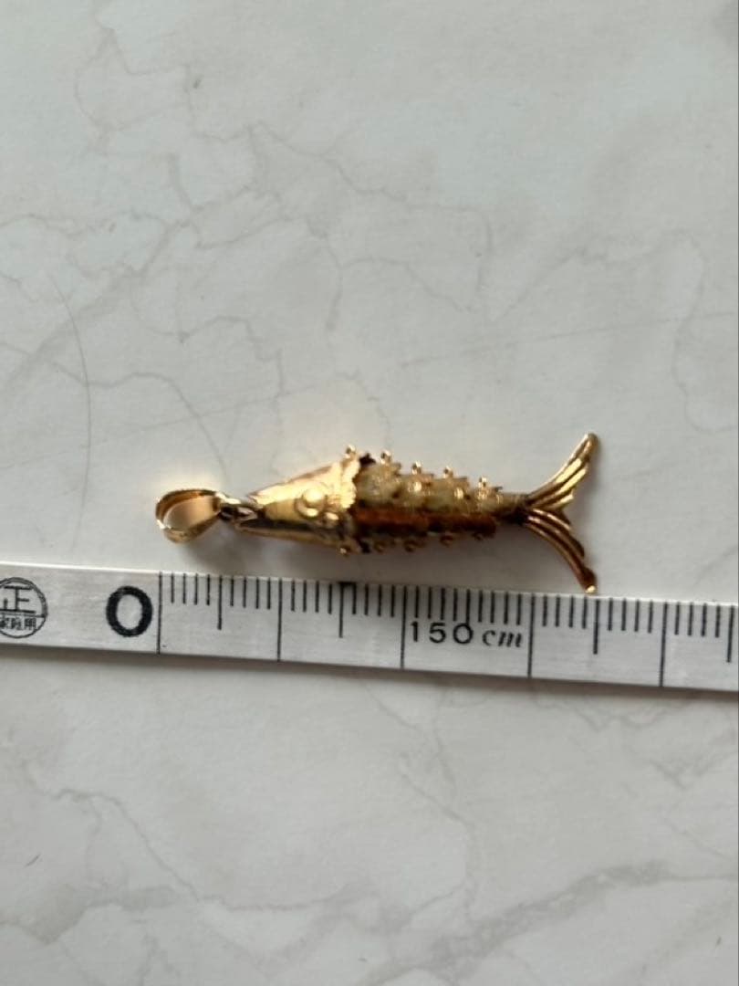 金　ペンダントトップ　18K