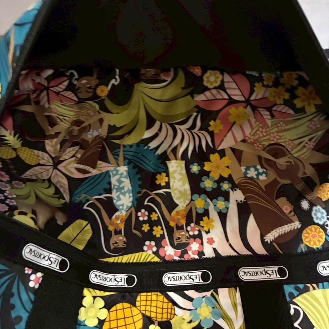 ハワイ限定　LeSportsac 　 ボストンバッグ　ショルダー　フラガール