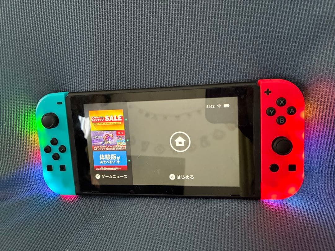 Nintendo Switch ニンテンドースイッチ 本体 ブルー/レッド