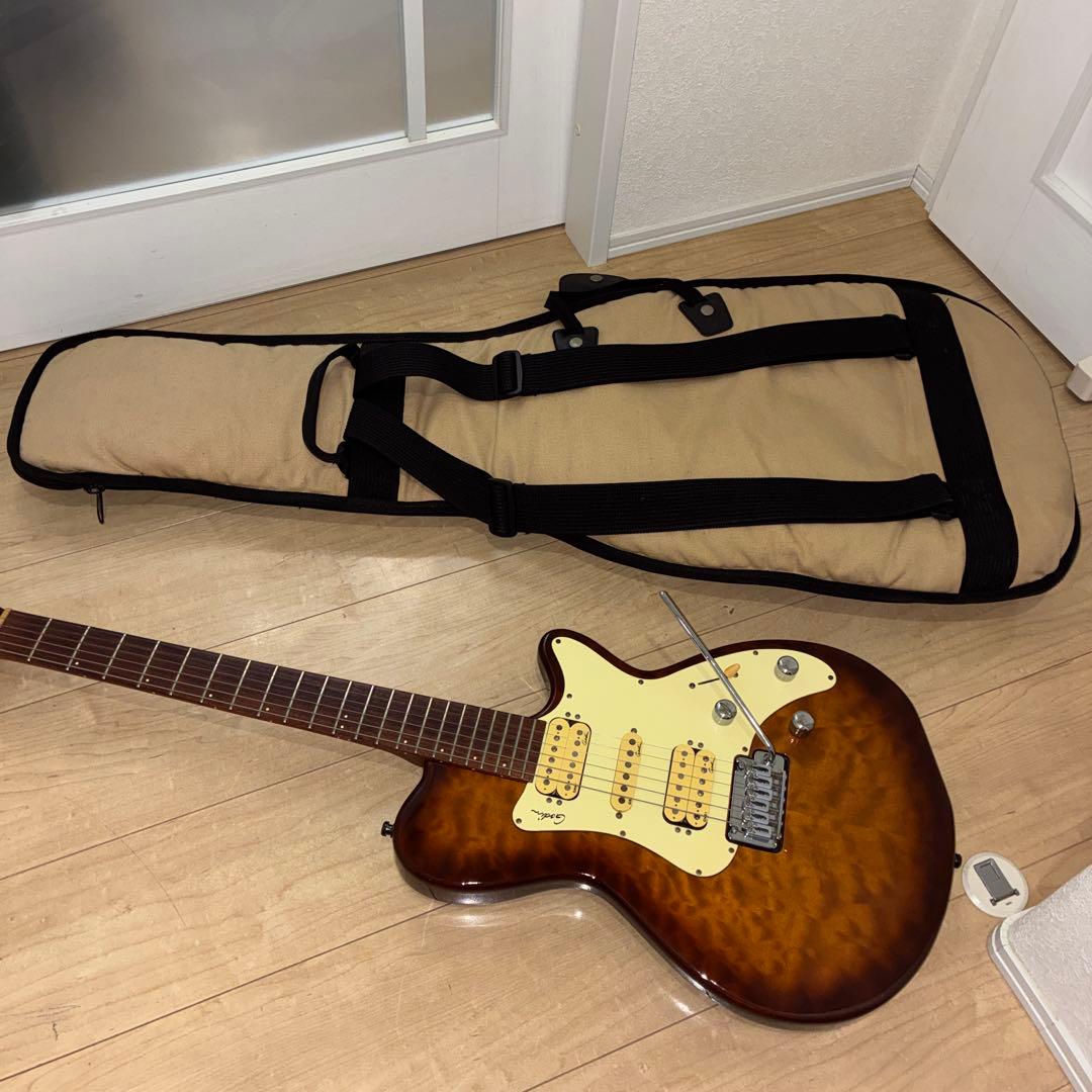希少！！godin solidac ゴダンソリダック　ピエゾ内蔵 エレキギター