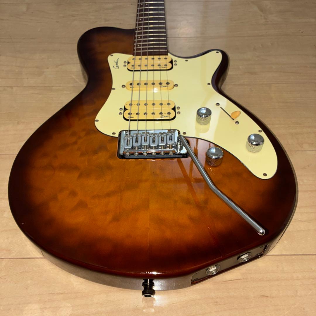 希少！！godin solidac ゴダンソリダック　ピエゾ内蔵 エレキギター
