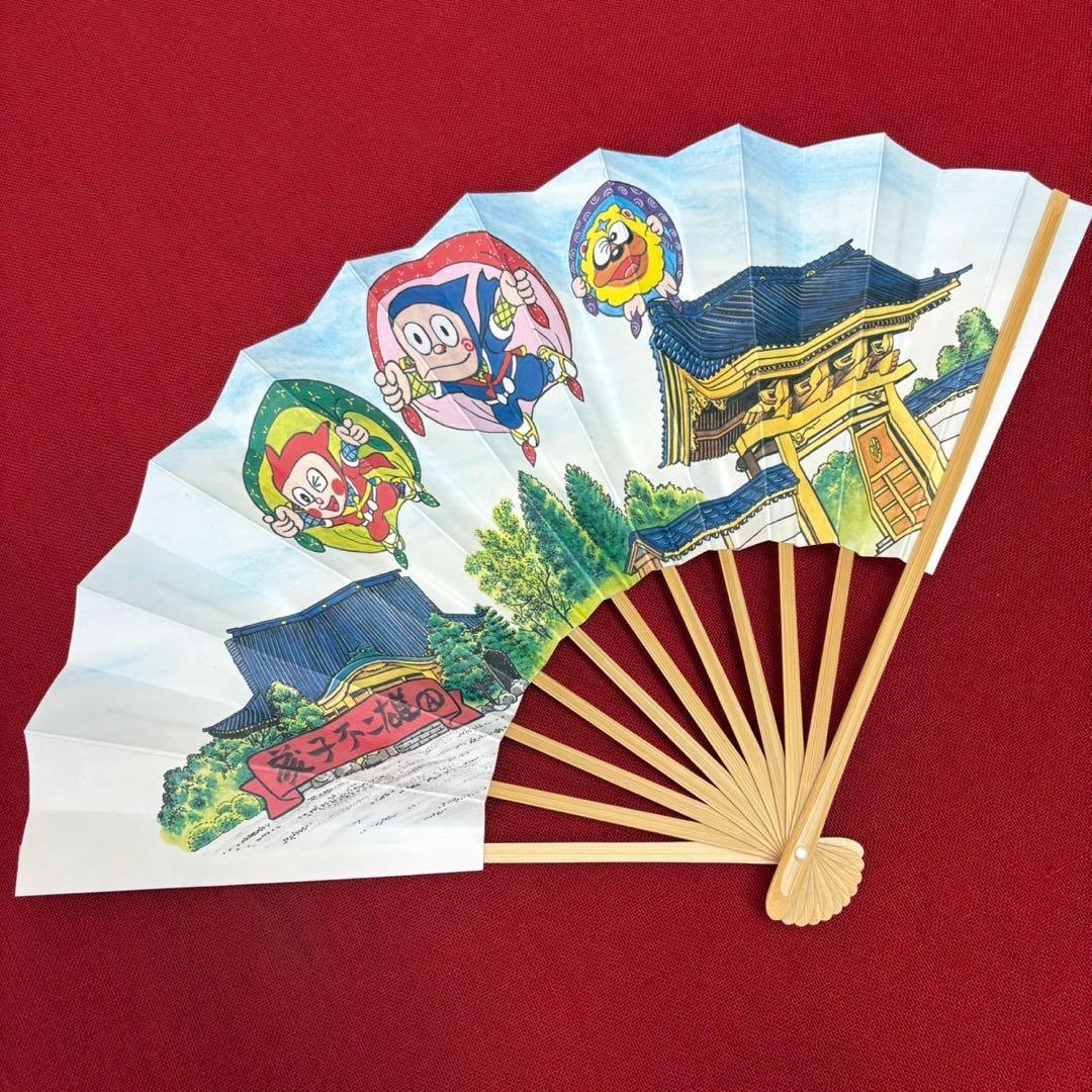 ハットリくん 扇子 藤子不二雄 希少 レア