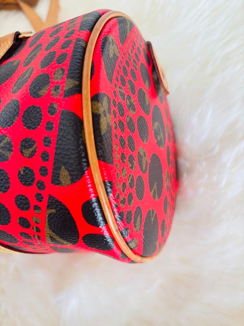 《美品)LOUIS VUITTON パピヨン 草間彌生　パンプキンドット