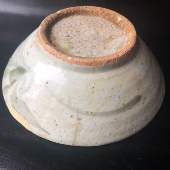 遺品整理◼️蔵からアンティークな年代のステキなお花のお皿が出て来ました。茶器？